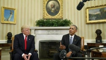 Obama Bantah Sadap Percakapan Telepon Trump