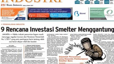 Bisnis Indonesia 6 Maret, Seksi Industri: Investasi Smelter Menggantung