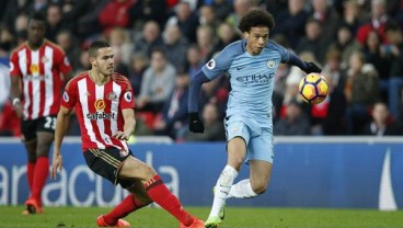 Leroy Sane di Mata Pep Guardiola