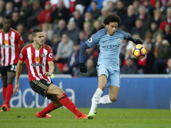 Leroy Sane di Mata Pep Guardiola