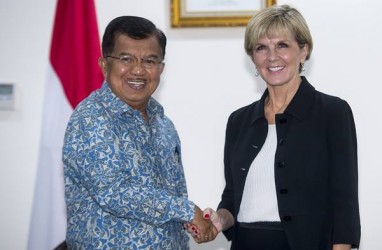 Julie Bishop Kunjungi Wapres JK, Bahas Potensi Ekonomi