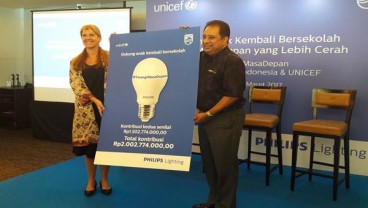 Philips Beri Donasi Rp 2 Miliar untuk Unicef