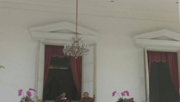 Nyamannya Beranda Istana Merdeka Tempat SBY Minum Teh Bareng Jokowi