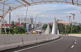 Pembatas Jalan di Ahmad Yani Bekasi Dibongkar