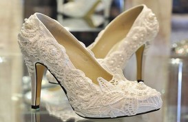 Sepatu bak Ratu di Hari Pernikahan