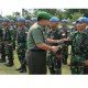 Prajurit TNI Doa Bersama di Markas FARDC di Dungu Afrika