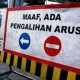 Macet Parah, Simpang Kebon Nanas Ditutup Seminggu