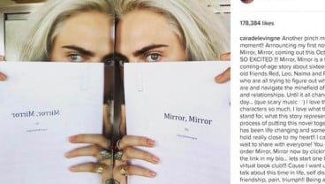 Cara Delevingne Akan Rilis Novel