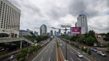 Diguyur Hujan, Jakarta Ramai Lancar