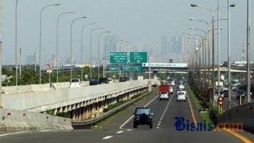 Tol Dalam Kota Jakarta Terpantau Ramai Lancar