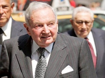 Miliuner dan Manusia Paling Berpengaruh di Dunia, David Rockefeller Meninggal