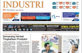 Bisnis Indonesia 22 Maret 2017, Seksi Industri: SNI Berlaku 2018