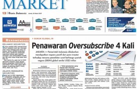 Bisnis Indonesia 24 Maret, Seksi Market: Sukuk Global RI Oversubscribed
