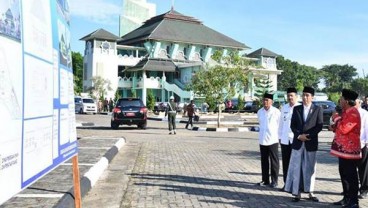 Ketika Jokowi Resmikan Pembangunan Asrama Haji Mandailing Natal