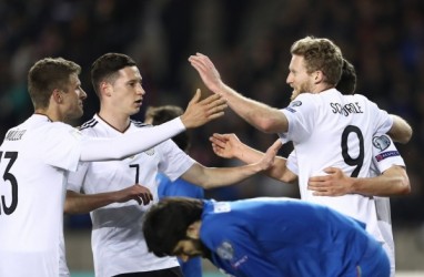 Jerman Atasi Azerbaijan 4-1 di Kualifikasi Piala Dunia 2018