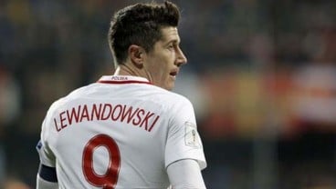 Hasil Pra-Piala Dunia 2018: Lewandowski Bawa Polandia ke Ambang Pintu Rusia