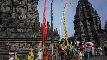 Hari Raya Nyepi : Ribuan Umat Hindu Gelar Upacara Tawur Agung