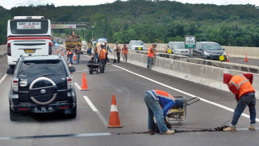 JEMBATAN CISOMANG: Jasa Marga Awasi Kendaraan Overload