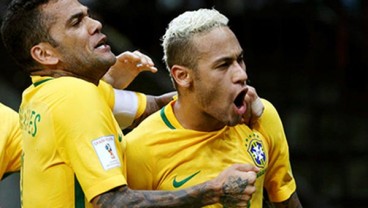 PIALA DUNIA 2018: Brasil Bisa Jadi Tim Pertama Lolos Kualifikasi