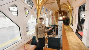 Mengintip Kereta Mewah ala Jepang Berfasilitas Bintang Lima