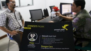 AMNESTI PAJAK: Uang Tebusan DJP Sumbar Jambi Rp692 Miliar