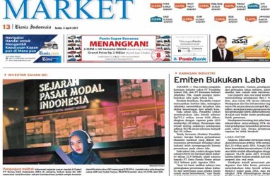 Bisnis Indonesia 3 April, Seksi Market: SMGR Emisi Obligasi Rp3 Triliun