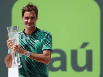 Roger Federer Juara Tenis Miami Terbuka