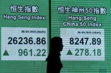 Indeks Hang Seng Ditutup Menguat 0,57%