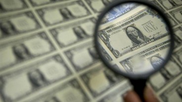 DOLAR AS: Catatan Fed Merembes Tipis ke Gerak Indeks