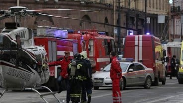 Bom Saint Petersburg, Rusia Tangkap 8 Orang