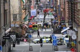 Teror Truk di Stockholm : 4 Orang Tewas, Seorang Diamankan Polisi