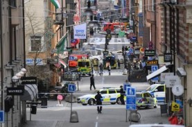 Teror Truk di Stockholm : 4 Orang Tewas, Seorang Diamankan…