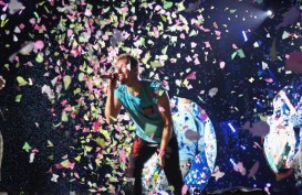 Meriahnya Konser Coldplay di Bangkok