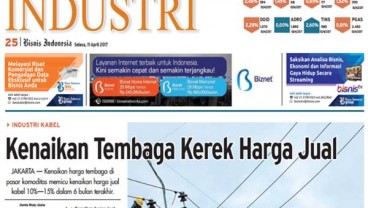 Bisnis Indonesia Cetak (11/04) Seksi Industri: Kenaikan Tembaga Kerek Harga Jual