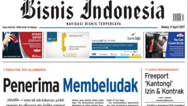 Bisnis Indonesia 13 April 2017, Seksi Utama: Bank Pikir-Pikir