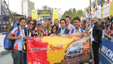 Hyundai Ajak Konsumen Saksikan Rally Mobil di Spanyol