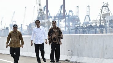 Tol Akses Priok dibuka, Jokowi Berharap Biaya Logistik Turun