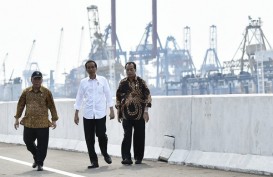 Tol Akses Priok dibuka, Jokowi Berharap Biaya Logistik Turun