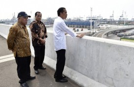 Tol Akses Tanjung Priok Dibuka : Jokowi Kenang Sulitnya Pembebasan Lahan