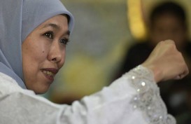 Terjebak Macet, Menteri Kofifah Naik Motor Buka HUT TMII