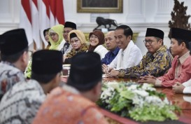 PILGUB DKI 2017 : Jokowi Minta Ulama Bikin Suasana Kondusif