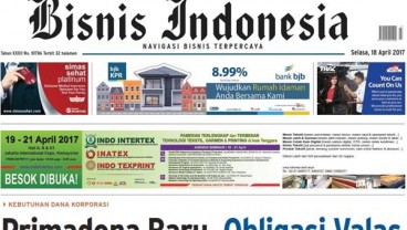 BISNIS INDONESIA (18/4), Seksi Utama : Primadona Baru, Obligasi Valas