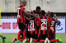 Hasil Liga 1: Gresik Imbangi Persipura di Jayapura