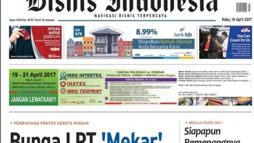 BISNIS INDONESIA (19/4), Seksi Utama : Bunga LRT Mekar