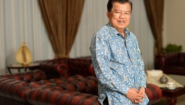 HASIL QUICK COUNT PILKADA DKI 2017: Kegembiraan Wapres Jusuf Kalla Karena Pilkada Aman