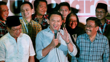 HASIL QUICK COUNT PILKADA DKI 2017: Ahok Janji Kerja Sebaik Mungkin di Sisa Jabatan