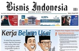 BISNIS INDONESIA (20/4), Seksi Utama : Kerja Belum Usai