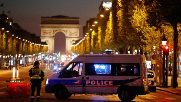 Teroris Kembali Serang Prancis, Dua Polisi Ditembak di Champs Elysees