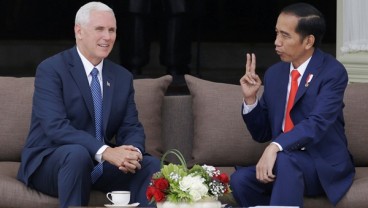 KUNJUNGAN WAPRES AS: Buah Chemistry Trump & Jokowi?