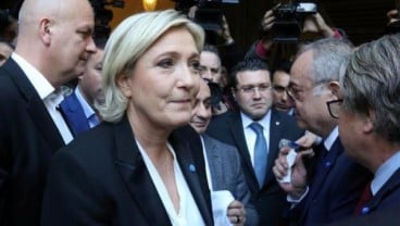 Pilpres Prancis Menuju Putaran Kedua, Le Pen Unggul Sementara